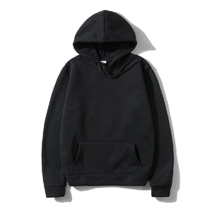 Sweats à capuche de poche de couleur unie pour hommes et femmes Sports Fitness Pulls décontractés à la mode Multicolore Taille XL incluant le café et 1 - Product Image 2