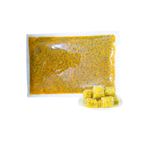 Special Offer Vietnam Manufacturer Supply Tasty IQF Frozen Passion Fruit Without <b>Seeds</b> <b>Packed</b> in 2kg Bag - Product Image 1