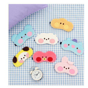 แผ่นปิดตาสำหรับนอนหลับลายตัวละครมินินิ BTS BT21 - อุปกรณ์เสริม K-POP ของแท้ - Product Image 4