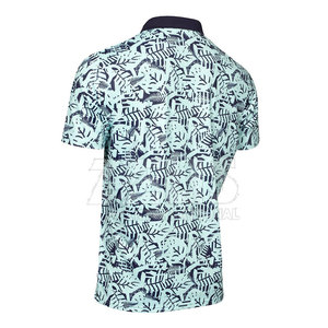 เสื้อโปโลสไตล์คัสตอมสำหรับผู้ชาย คุณภาพดี พิมพ์ลายตามสั่ง แขนสั้น เสื้อโปโลแบบซับลิเมชั่น - Product Image 2