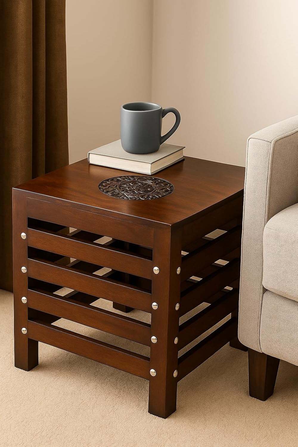 สีน้ำตาล