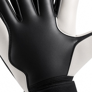 Nouveauté 2026 : Meilleurs gants de gardien de but noirs avec protection des doigts, faible MOQ, en cuir - Product Image 2