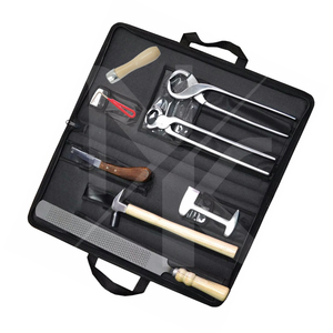 Kit Profesional de Herrador para Animales Grandes, Juego de 8 Herramientas de Acero Inoxidable 304, Mordazas con Tratamiento Térmico, Empuñaduras Antideslizantes - Product Image 5