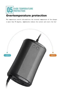 Di động thông minh tự động pin sạc nhanh 60v45ah động cơ sạc cho xe đạp điện Scooter & động cơ OVP bảo vệ - Product Image 4