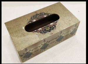 Enamel Mdf Box Selling Luxury Wooden <b>Tissue</b> Box <b>for</b> Home Hotel and and <b>Wedding</b> Tabletop - Product Image 4