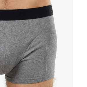 Calzoncillos Bóxer de Algodón Transpirable para Hombre, Diseño Personalizado al por Mayor OEM, Logotipo y Color Personalizados, Ropa Interior Masculina Transpirable - Product Image 3