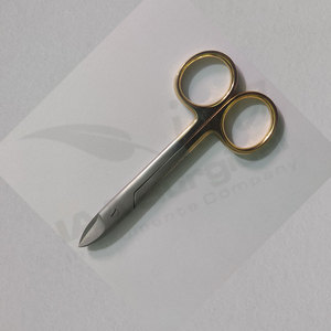 Tijeras Quirúrgicas Dentales de Acero Inoxidable con Punta Recta Plateada, Instrumento Manual Clase I con Agarre Potente y Removedor de Coronas - Product Image 5