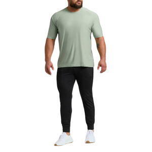 Camiseta Deportiva de Cuello Redondo para Hombre, Tejido de Punto de 180g, Transpirable, Diseño Sólido, Ajuste Atlético Personalizable, Personalizable en Blanco - Product Image 5