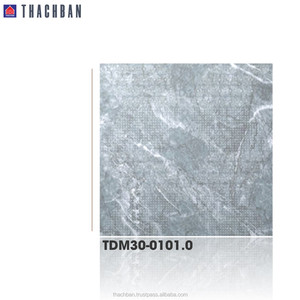 Azulejos de cerámica gris con superficie mate de 30x30 Premium de Vietnam, diseño moderno antibacteriano para pisos de sala de estar de apartamento - Product Image 3