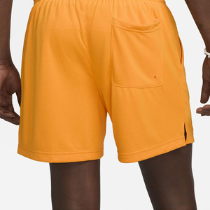 Shorts Bermuda en Coton Orange pour Homme avec Cordon de Serrage, Taille Mi-Haute, Couleur Unie, Style Sportif, Personnalisables, en Maille - Product Image 2