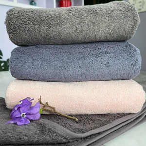 Serviette en coton personnalisée en gros avec microfibre au meilleur prix - Serviette en coton tricoté doux - Serviette de bain - Product Image 1