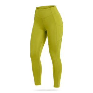 High Waist <b>Leggings</b> <b>with</b> <b>Pocket</b> Stretch Full Length Knitted Spandex Polyester Breathable Quick Dry Women's Activewear - Product Image 2