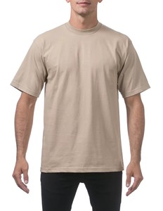 T-shirts personnalisés en gros avec impression graphique, couleur unie, coton lourd 100%, unisexes - Product Image 1
