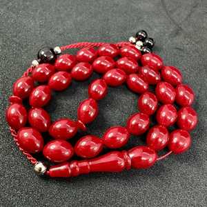 Chapelet islamique Misbaha en résine étanche fait main, Tasbih religieux, Cadeau de Ramadan et de l'Aïd, Décoration d'intérieur, Ange circulaire - Product Image 4