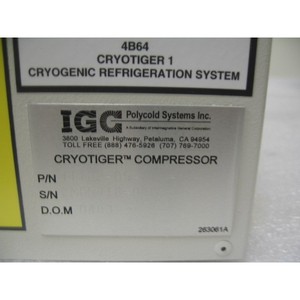 Bomba de agua IGC Polycold Cryotiger 11102-05, 422359 - Equipo y piezas de semiconductores de confianza de la marca global Trusted Global Legacy - Product Image 3