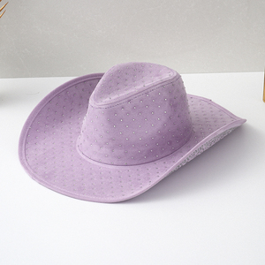 Chapeau de cowboy en cuir élégant - Mode country moderne, décontracté, pêche, hiver, fête, voyage en plein air, couvre-chef unisexe - Product Image 5