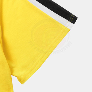 Nouvel Arrivage T-shirt Homme Doux 100% Coton Tricoté Uni Lavé Coupe Classique Respirant Écologique Col Rond Manches Courtes Quotidien - Product Image 4
