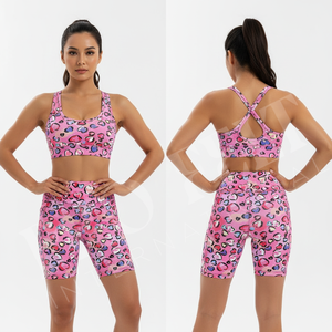 Premium Quality Customized Printed Biker <b>Shorts</b> Stretch Gym Yoga Comfortable Polyester Running Workout <b>Tight</b> Activewear <b>Shorts</b> - Product Image 3