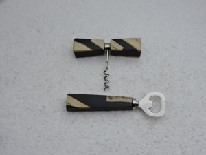 ที่เปิดขวดดีไซน์ใหม่ล่าสุด & ที่เปิดขวดสแตนเลสแบบเกลียวพร้อมด้ามเรซิ่น ราคาโรงงานที่ดีที่สุด - Product Image 3