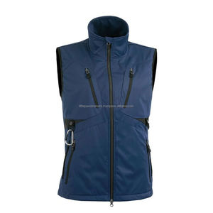 เสื้อกั๊กซอฟต์เชลล์สำหรับผู้ดูแลสุนัขมืออาชีพชุดทำงานกลางแจ้งกันลมกันน้ำใส่ได้สองด้านเป็นมิตรต่อสิ่งแวดล้อมใส่ได้ทั้งชายและหญิง - Product Image 2