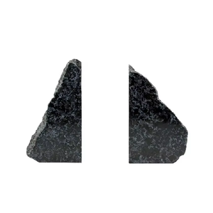 Porte-livres en jaspe indigo gabbro de haute qualité, pierre naturelle brute, minéraux, cristal, pour décoration, vente en gros - Product Image 1