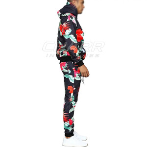 Survêtement d'hiver à capuche de qualité supérieure, écologique, avec sublimation, design durable pour le sport, la remise en forme et l'entraînement - Product Image 3