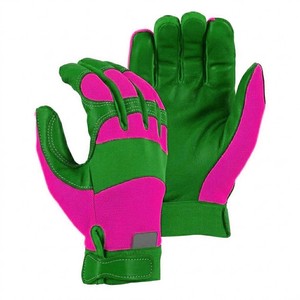 Extreme Visibility Safety Work <b>Gloves</b> Synthetic Leather Palm Breathable Spandex Back Durable Utility <b>Gloves</b> Europe 2026 - Product Image 4