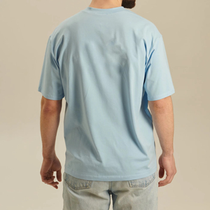 เสื้อยืดสีขาวปักโลโก้ตามสั่งสำหรับผู้ชาย ผ้าฝ้าย 100% เสื้อยืดแขนสั้นปักลายตามสั่งสำหรับขาย - Product Image 3