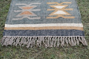 Tapis d'escalier en jute sur mesure, réversible, style kilim, tapis scandinave en fibres naturelles pour la maison et l'hôtel - Product Image 2