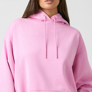 Sudadera con Capucha Extra Grande para Mujer, de Felpa Gruesa, con Mangas Largas, Colores Personalizables, Opción de Logotipo Frontal, Sudadera en Nurak - Product Image 5