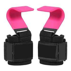 Nouveaux crochets de musculation pour tractions, levages de poids et entraînements en salle de sport avec sangle de poignet réglable - Product Image 6