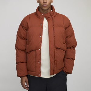 High Quality OEM Breathable Outdoor Puffer <b>Jackets</b> Autumn <b>Men</b> Women Solid Stand Cotton Filled Eco-Friendly Windproof Waterproof - Product Image 1