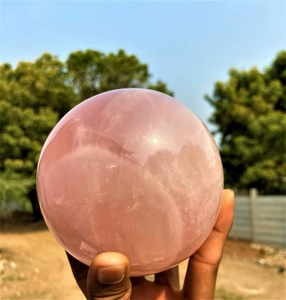 Best Price Natural <b>Crystal</b> Ball Rose Quartz Feng Shui Style Star Carved <b>Sphere</b> Gemstone Love Theme Dynamic <b>Crystal</b> Brand Home - Product Image 4