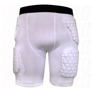 Pantalon de compression rembourré pour hommes, prix de gros, haute performance, équipement de protection pour le football américain, coupe ajustée - Product Image 2