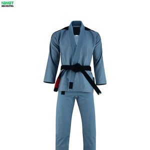 Durable Bjj Uniform Reinforced Stitching Jiu Jitsu <b>Ring</b> Dress Generic Martial Arts Practice Clothing Pants Set - Product Image 2