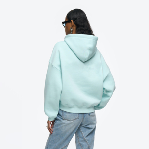 Sudadera con Capucha Extra Grande para Mujer, Nueva Colección, Estilo Personalizable, de Algodón y Felpa, Transpirable, Resistente al Viento, Ropa Urbana - Product Image 6