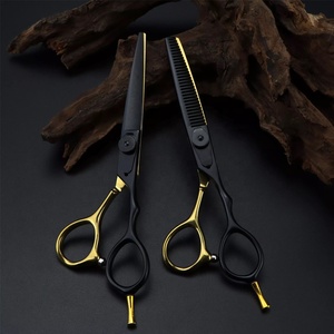 Professional Hair Cutting Thinning Scissors Barber Salon Hairdressing <b>Shears</b> Precision Stainless Steel Left-Handed <b>Long</b> <b>Handle</b> - Product Image 4