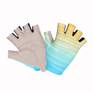 Advanced Cycling Gloves Silicon Printing Grip Half <b>Finger</b> Mountain <b>Bike</b> Mitts Comfortable Fit Outdoor Sports Gear Cycling Gloves - Product Image 2