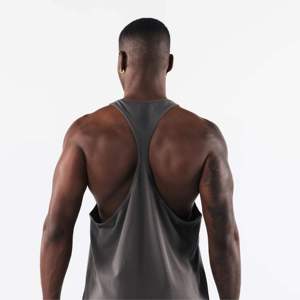 Débardeur stringer personnalisé pour homme – Séchage rapide, sans manches, idéal pour la gym, le fitness et la musculation - Product Image 5