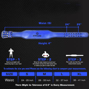 เข็มขัดยกน้ำหนักคุณภาพสูง โลโก้สั่งทำได้ รองรับหลัง สำหรับฟิตเนส เพาะกาย หนังวัวแท้ - Product Image 6