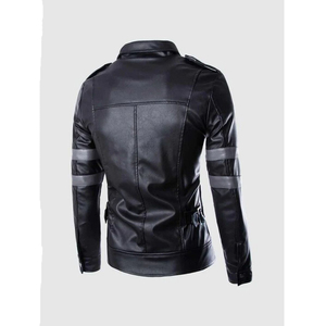 Chaqueta de cuero para motocicleta de peso pesado, personalizada en color, diseño único, último precio, alta calidad, la mejor chaqueta de cuero para hombre - Product Image 2
