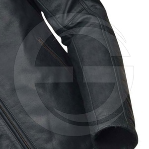 ขายส่งหลายซิปผู้ชายหนังแท้แจ็คเก็ตสำหรับขาย - Product Image 6