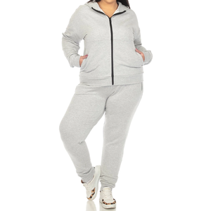 ชุดวอร์มมีฮู้ด Aero Warm รุ่น Unisex ผ้าฟลีซหนานุ่ม กันลม ซิปยาวเต็มตัว ชุดออกกำลังกายลำลอง สวมใส่สบาย ผ้าฝ้ายแท้ 100% - Product Image 1