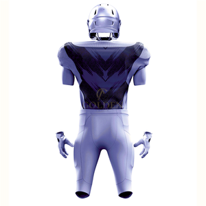 Shorts de football américain pour hommes, design original du fournisseur Pak, personnalisables avec le nom de l'équipe, 100% polyester, séchage rapide, respirants, pour adultes, OEM - Product Image 2