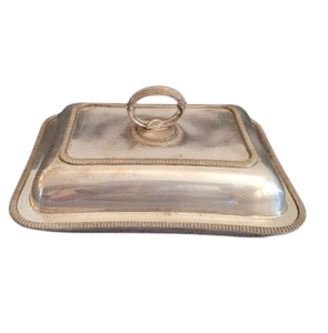 Plato Metálico de Estilo Clásico, Plato para Mantequilla de Acero Inoxidable de Estilo Vintage, Aspecto Brillante, Diseño Personalizado para Mesa de Cocina - Product Image 5