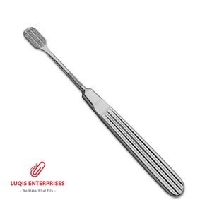 Raspador Nasal Frontal Rubin, Raspador de Botón Glabéreo, Dientes de Corte Descendente, Instrumento Quirúrgico ORL, Herramienta de Rinoplastia - Product Image 1
