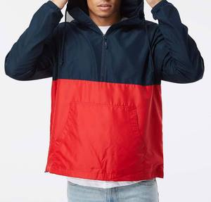 Chaqueta Cortavientos Personalizada para Hombre, Talla Grande, Impermeable, para Deportes al Aire Libre, Transpirable, Ligera, con Cierre Reflectante - Product Image 1