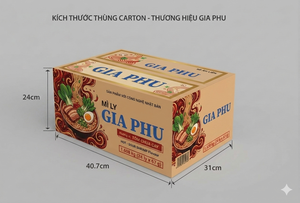 Custom Eco-Friendly Corrugated 3-Layer Kraft Paper Rigid Boxes Embossing Four-Color Instant Noodle <b>Packaging</b> Factory Price - Product Image 2