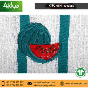 Paños de Cocina de Algodón con Tejido Waffle, Suaves, Absorbentes y de Secado Rápido para la Limpieza Diaria - Product Image 3