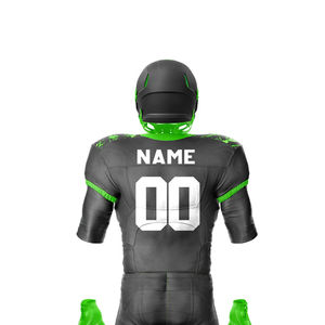 Uniforme de football américain en polyester de haute qualité pour jeunes, vêtements d'équipe sportive personnalisés, technique de sublimation, motif de numéros, en solde - Product Image 6